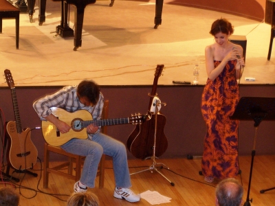 Tree Stories. Jazz Duo. Βασίλης Τζιατζιάς - κιθάρα, Μαρία Οικονόμου - φωνή (09-06-2011)
