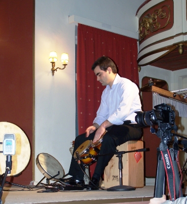 Σύνολο Vega. Γιάννης Τσεντούρος - κρουστά (16-03-2012)